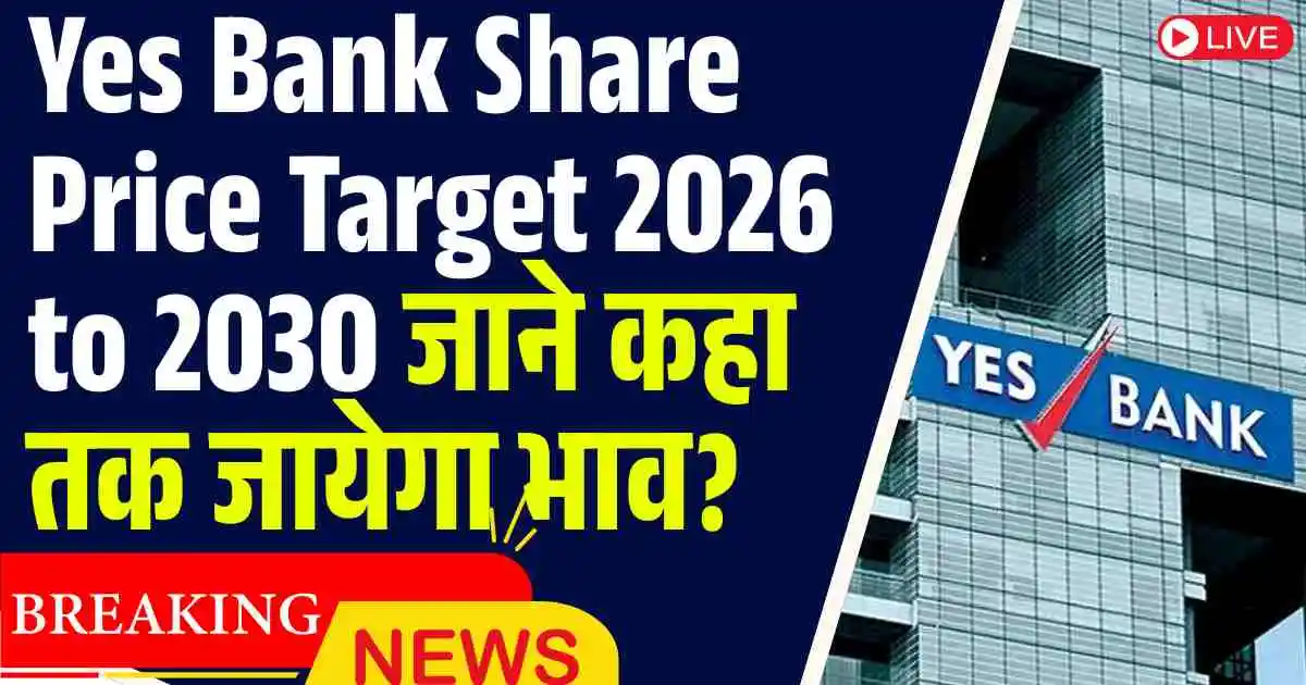 Yes Bank Share Price Target 2026, 2027, 2028, 2029, 2030 जाने कहा तक जायेगा भाव?